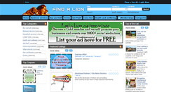 Desktop Screenshot of findalion.com.au